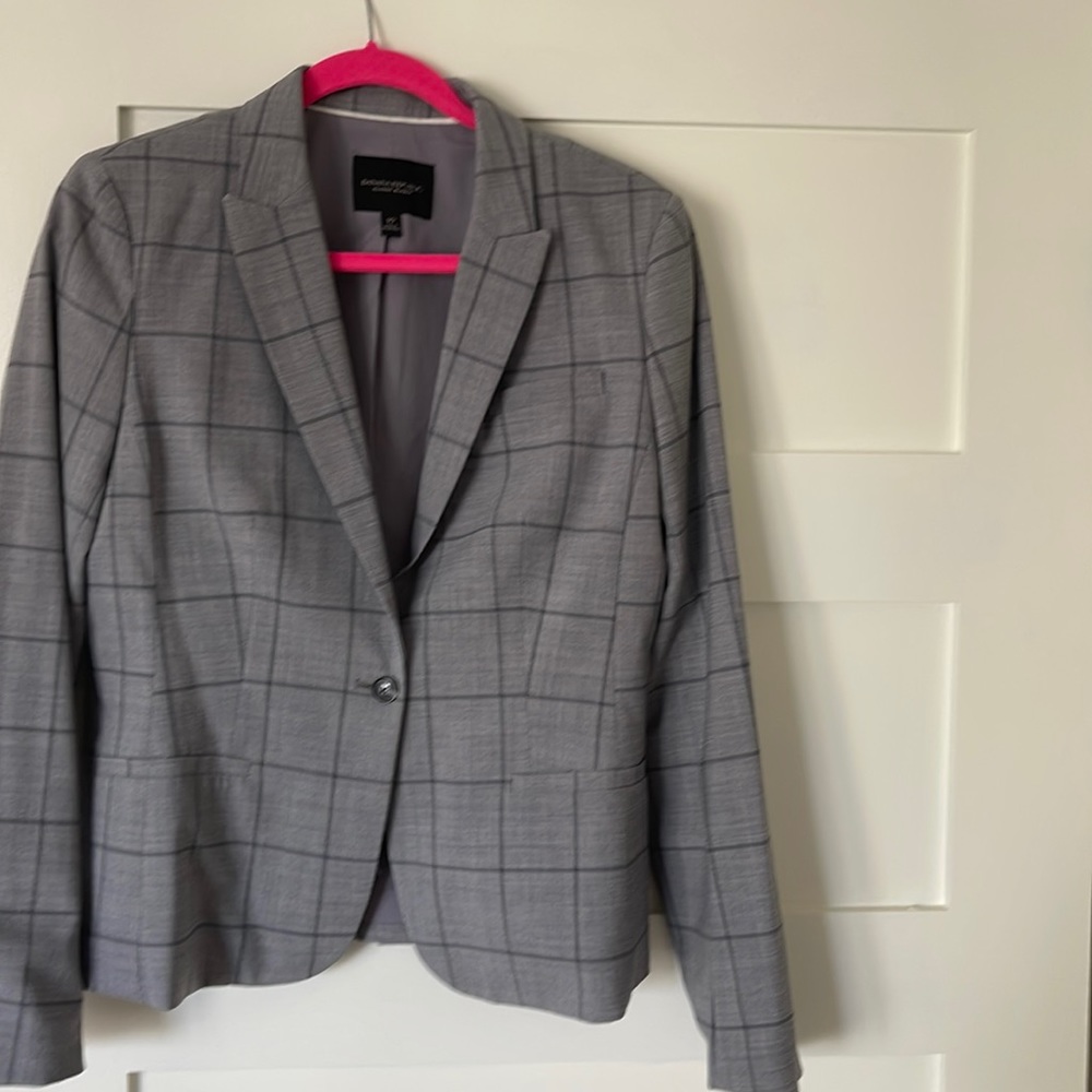 Banana Republic Gray Blazer